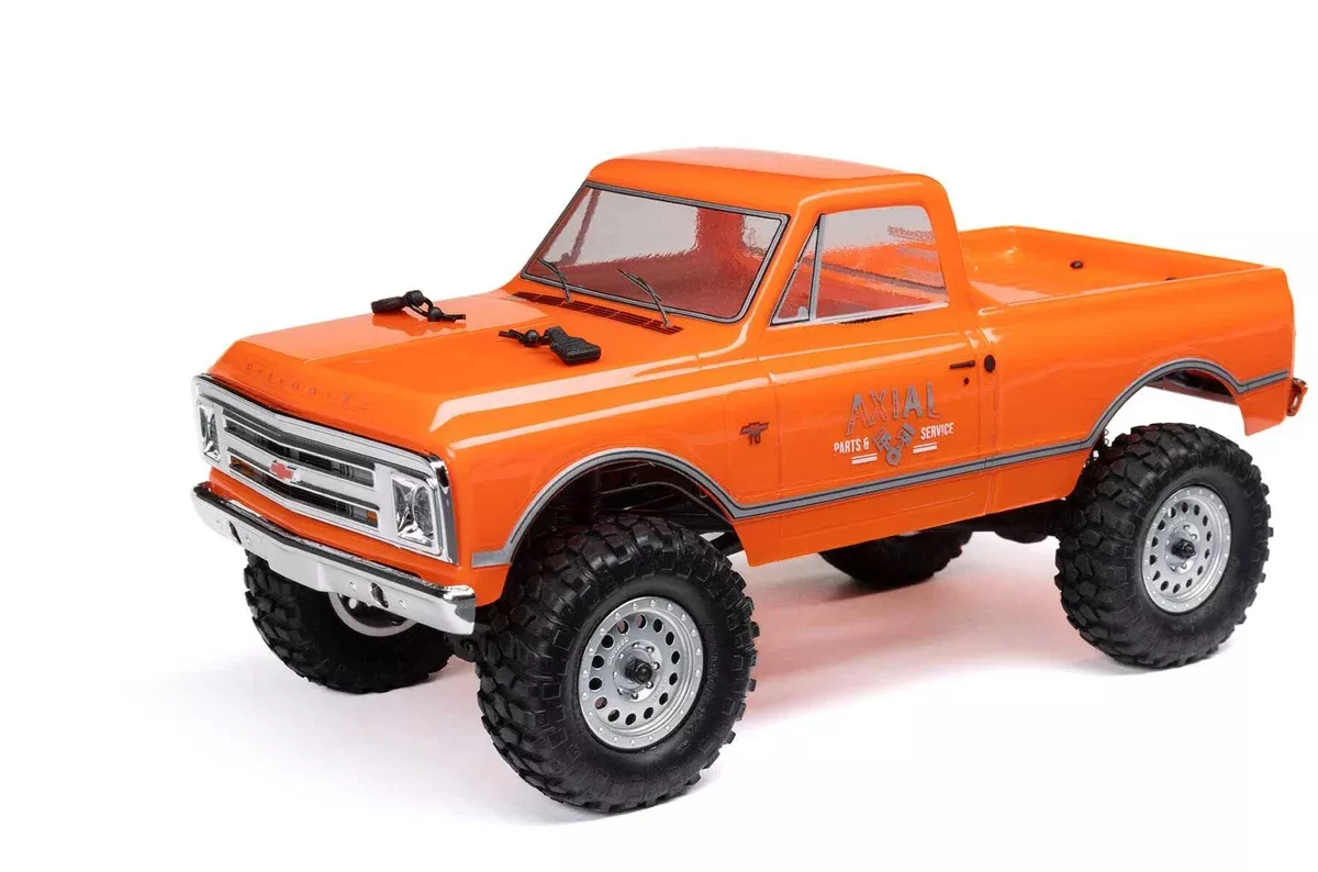 1/24 SCX24 1967 Chevrolet C10 4WD Truck RTR, Orange AXI00001V2T3