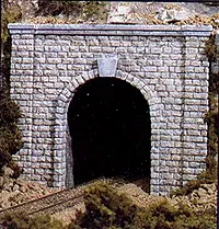 1253 Woodland Scenics / Single-Track Tunnel Portal Woodland Scenics (SCALE=HO)Part # 785-1253