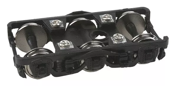 2203 Walthers Proto Heavyweight 6-Wheel Metal Passenger Trucks w/RP-25 Metal Wheels HO Scale