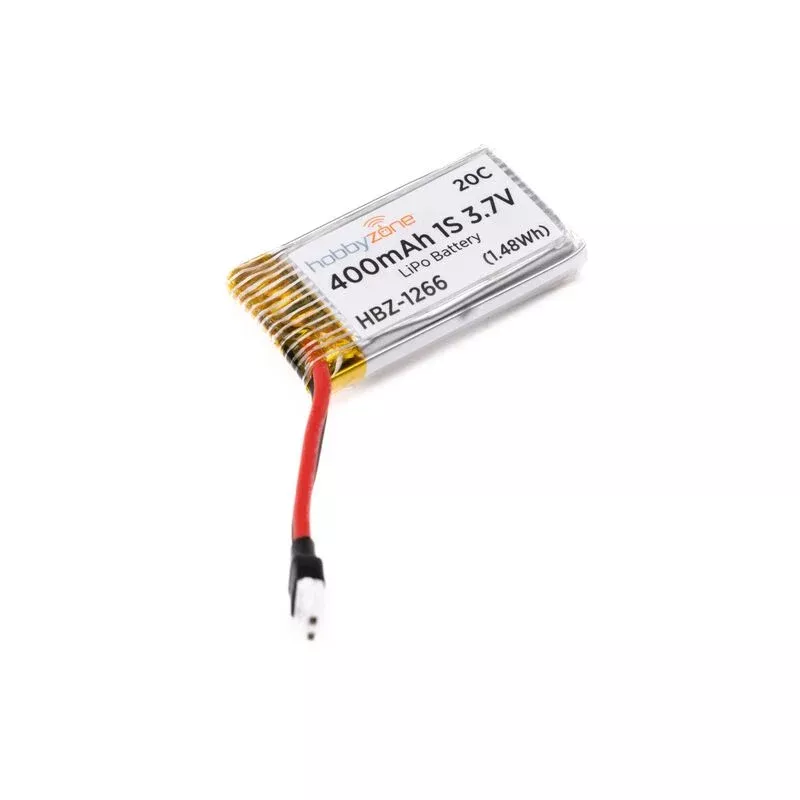 3.7V 1S 400mAh LiPo Battery: Molex 51005 HBZ-1266