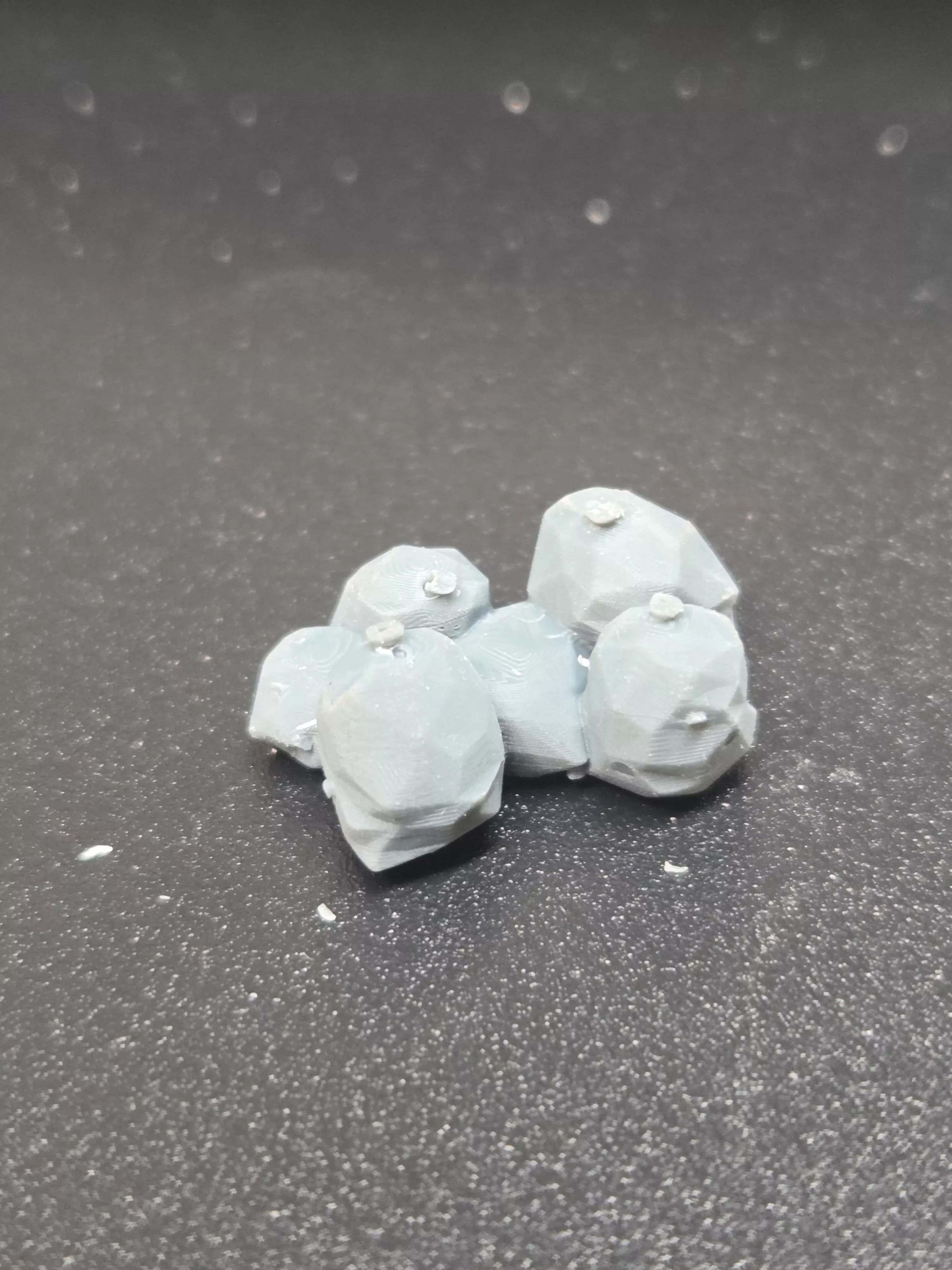3GResinprints B-00029 Trash Bags Filled (2 per package) HO Scale