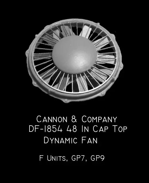 48" Cap Top Dynamic Brake Fan