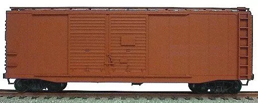 Accurail 3600 AAR 40' Double-Door Boxcar - Kit -- Undecorated HO Scale