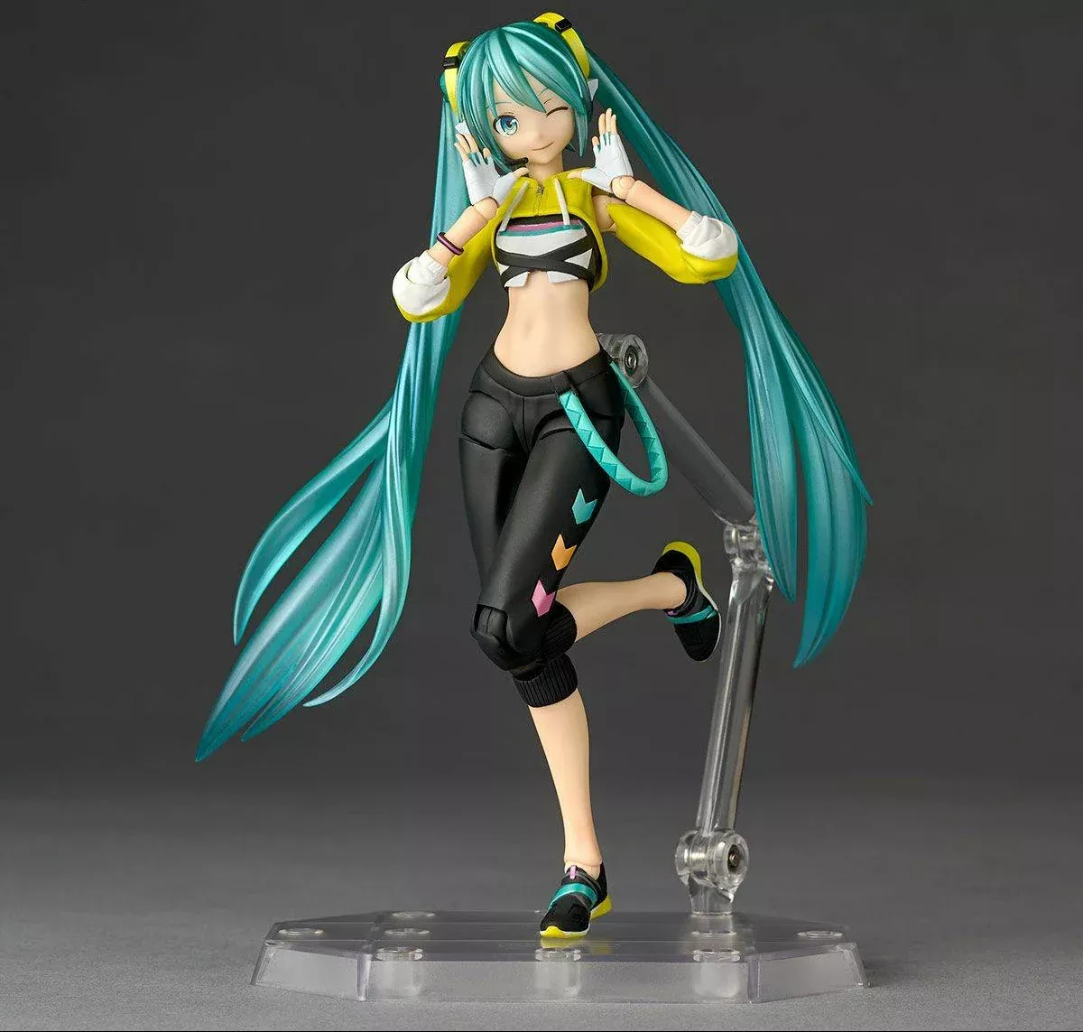Amazing Yamaguchi Revoltech Figure Complex Hatsune Miku (Boxing Ver.) Fitness Boxing NR093