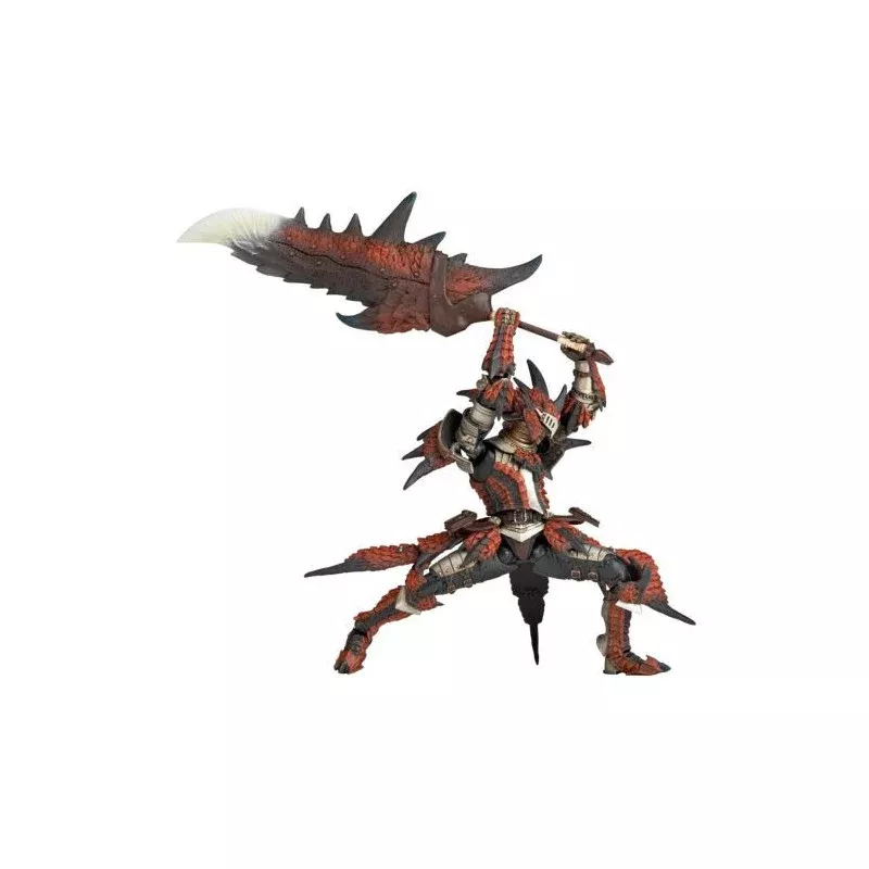 Amazing Yamaguchi Revoltech Figure Complex Hunter Male Blademaster (Rathalos / Liolaeus Armor Set) Monster Hunter