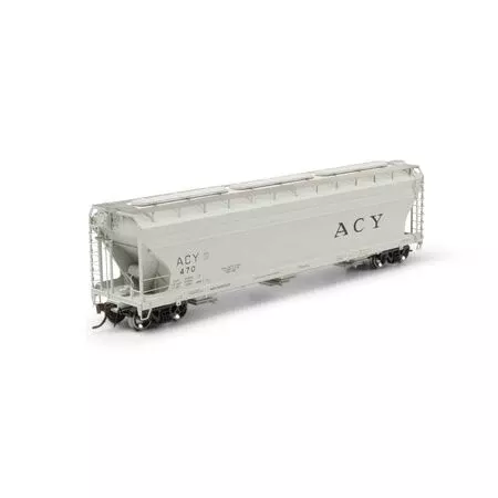 Athearn ATHG15428 ACF 4600 3-Bay Center Flow Hopper, AC&Y #470 HO Scale