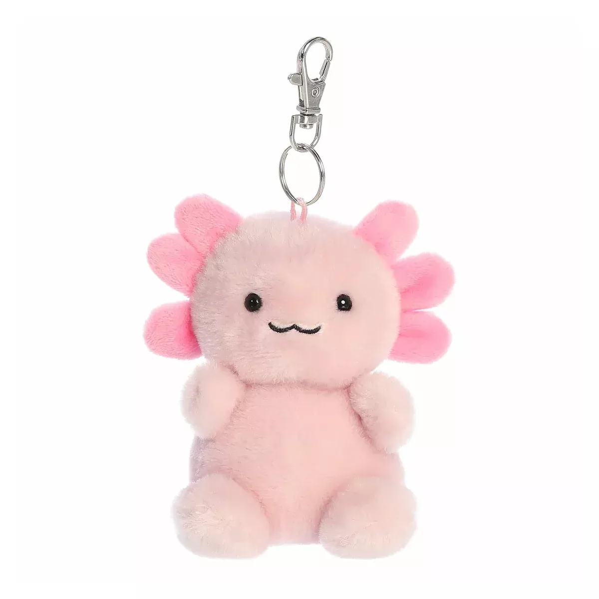 Aurora Palm Pals Ax Axolotl 4 Inch Plush Figure Clip On