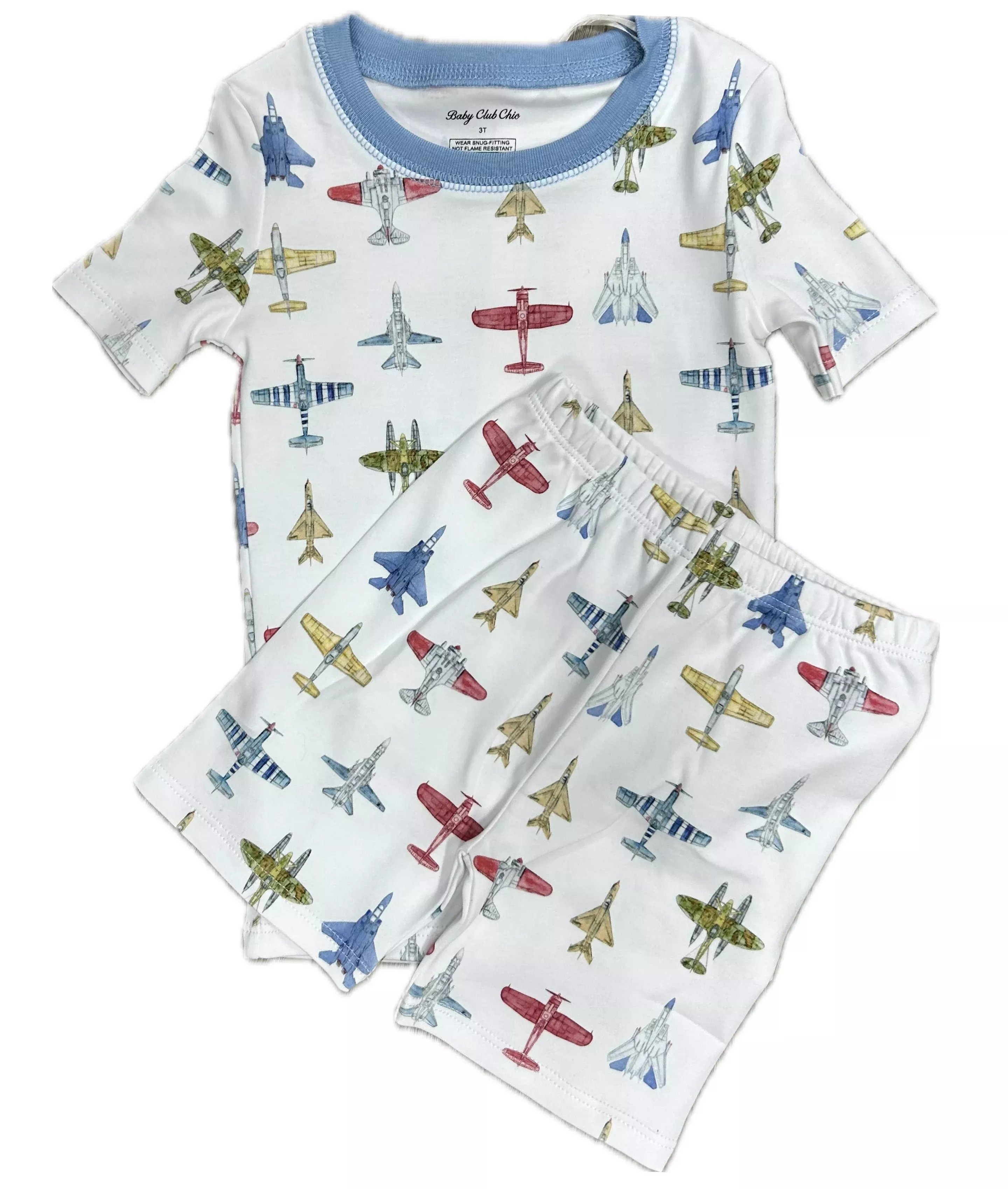 Baby Club Chic Airforce Short Kid Set