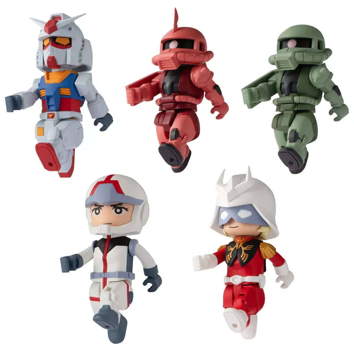 Bandai Bitlot Gundam Trading Figure Set of 10