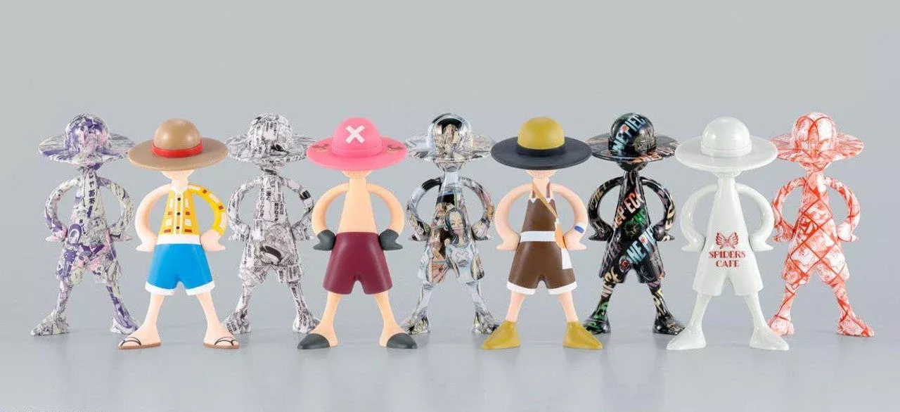 Bandai Luffy's Archive of Adventure Vol.2 Trading Figures Box Set of 10
