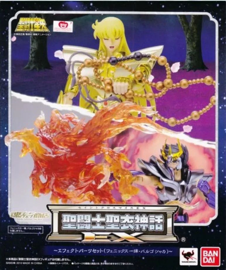 Bandai Tamashii Nations Saint Seiya Cloth Myth EX Effect Parts Set for Phoenix Ikki and Virgo Shaka