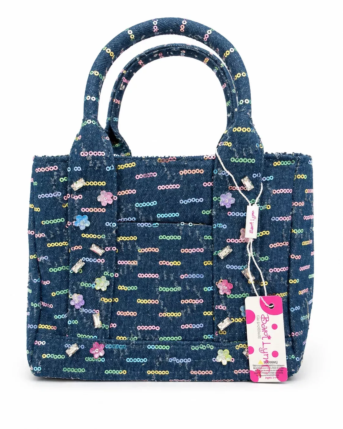 Bari Lynn Denim Bag