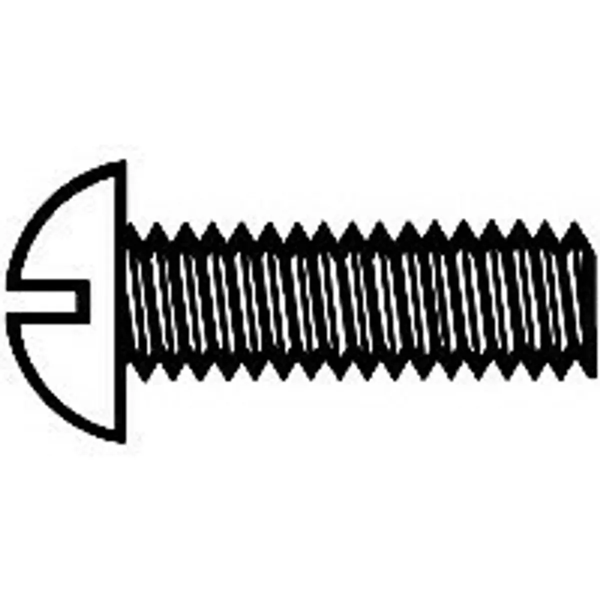 Brass Round Head Machine Screws 3/8 x .047 inch - 0.95 x 0.12 cm - 12 per package