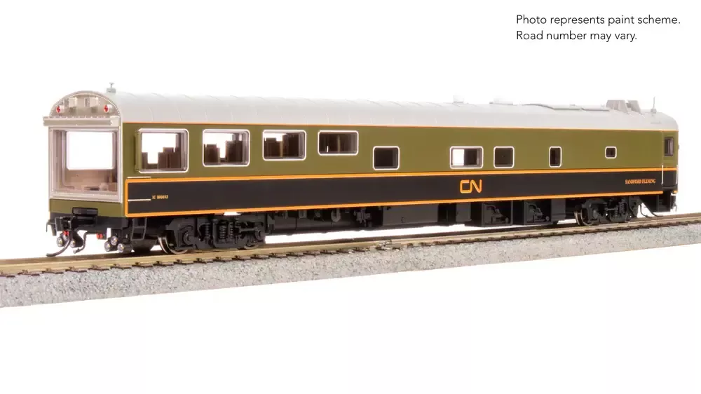 Broadway Limited 9160 HO P4 CN Track Inspection Car IC 800653 Sanford Fleming