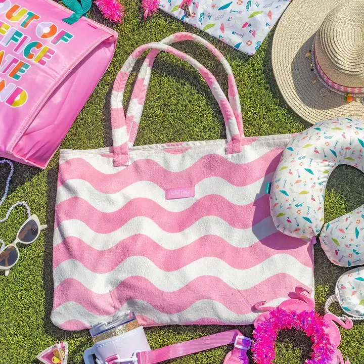 Coastal Comfort 2-in-1 Tote Towel