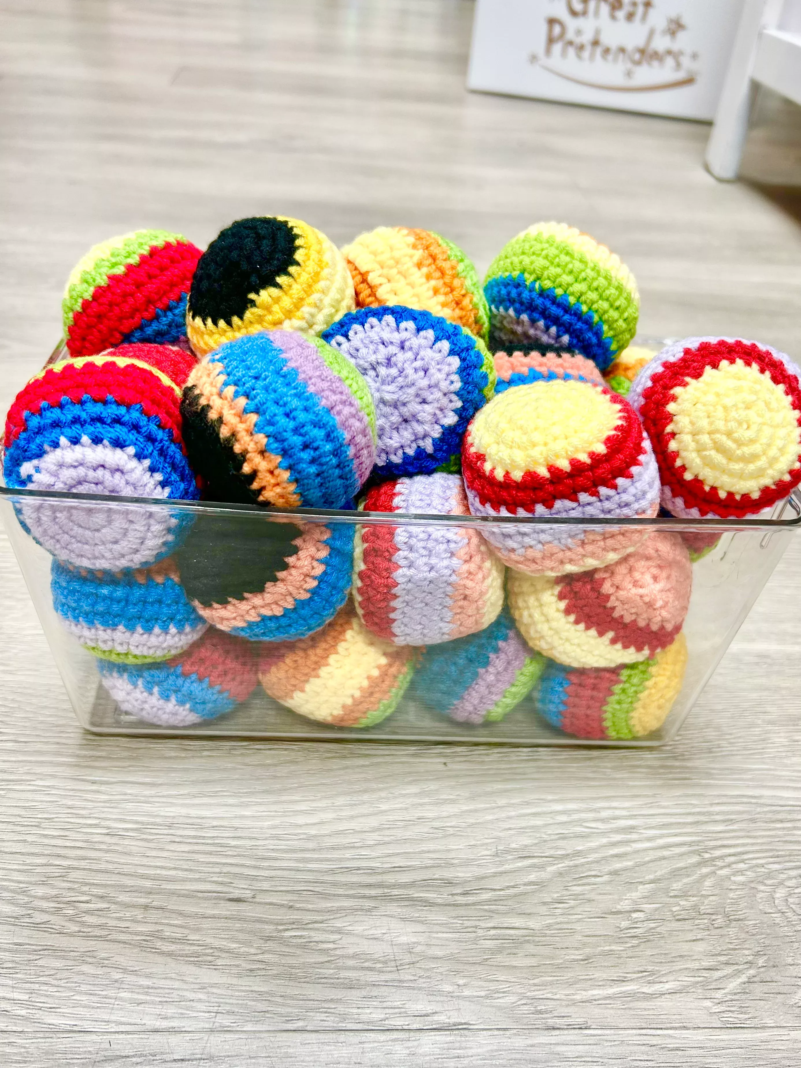 Colorful Hacky Sack Kick Ball
