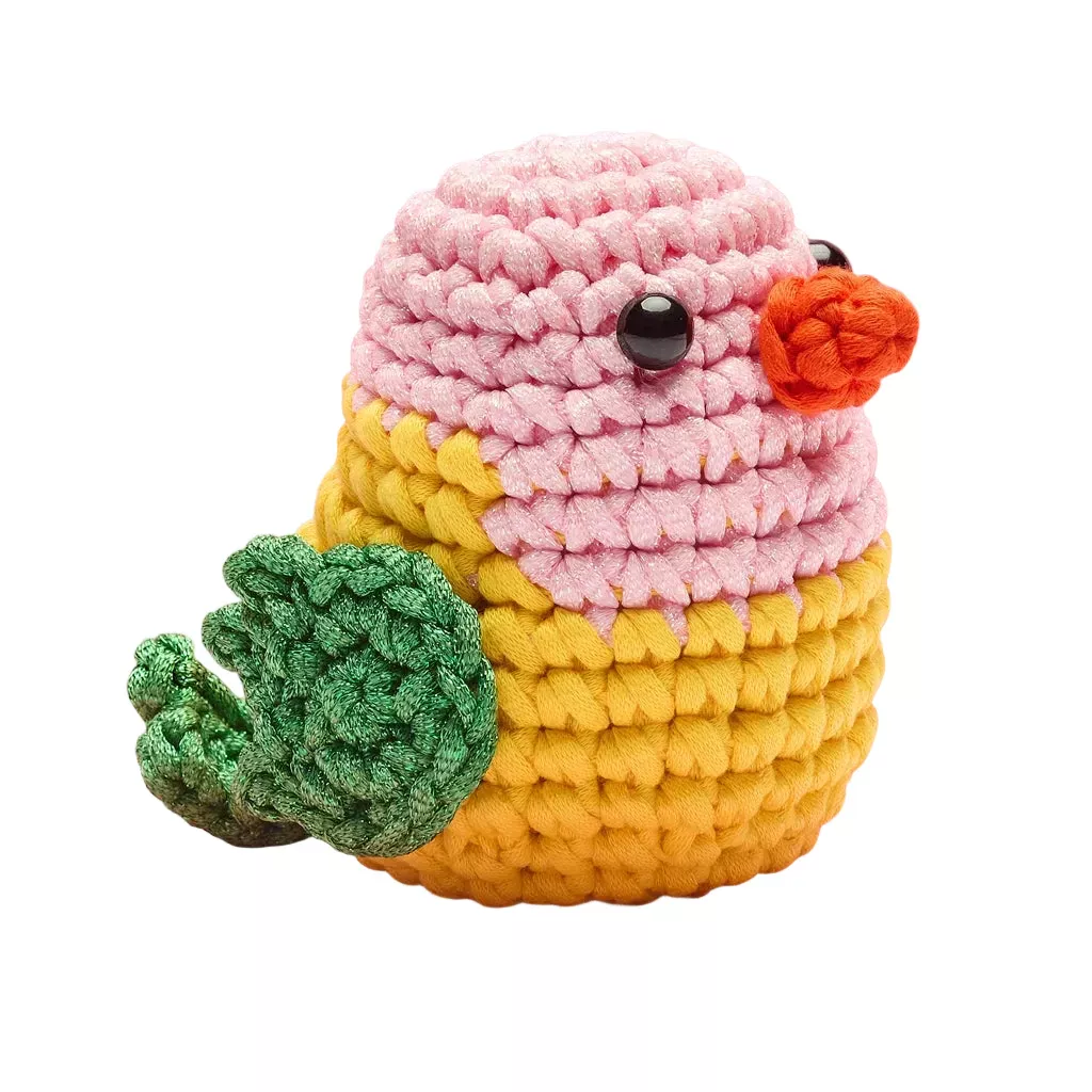 Cupid the Lovebird Crochet Kit