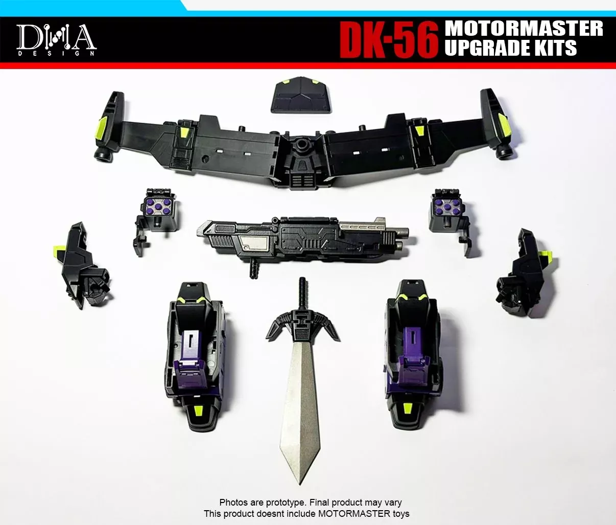 DNA Design DK-56 Upgrade kit for Animated Universe Motormaster