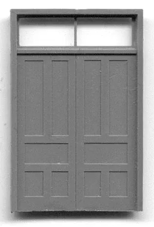 Double Door with Transom
