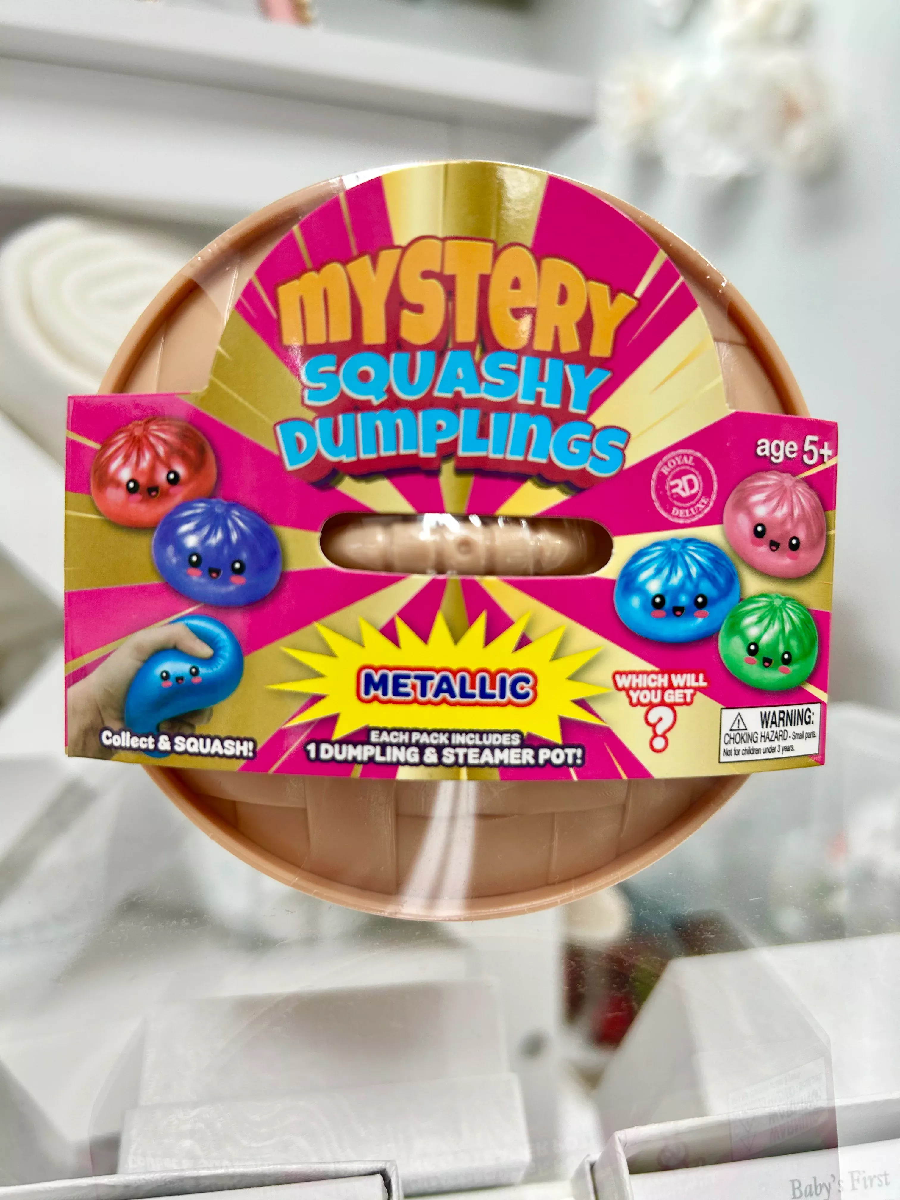 Dough Dough Squish Dumpling Metallic Mystery