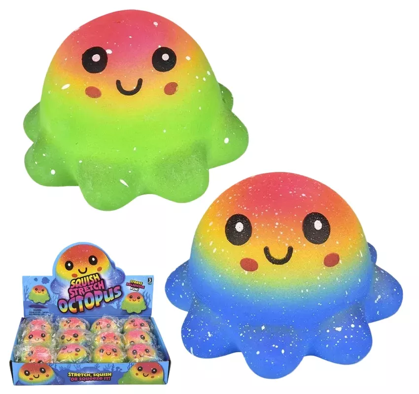 Dough Doughs Stretchie Octopus Rainbow