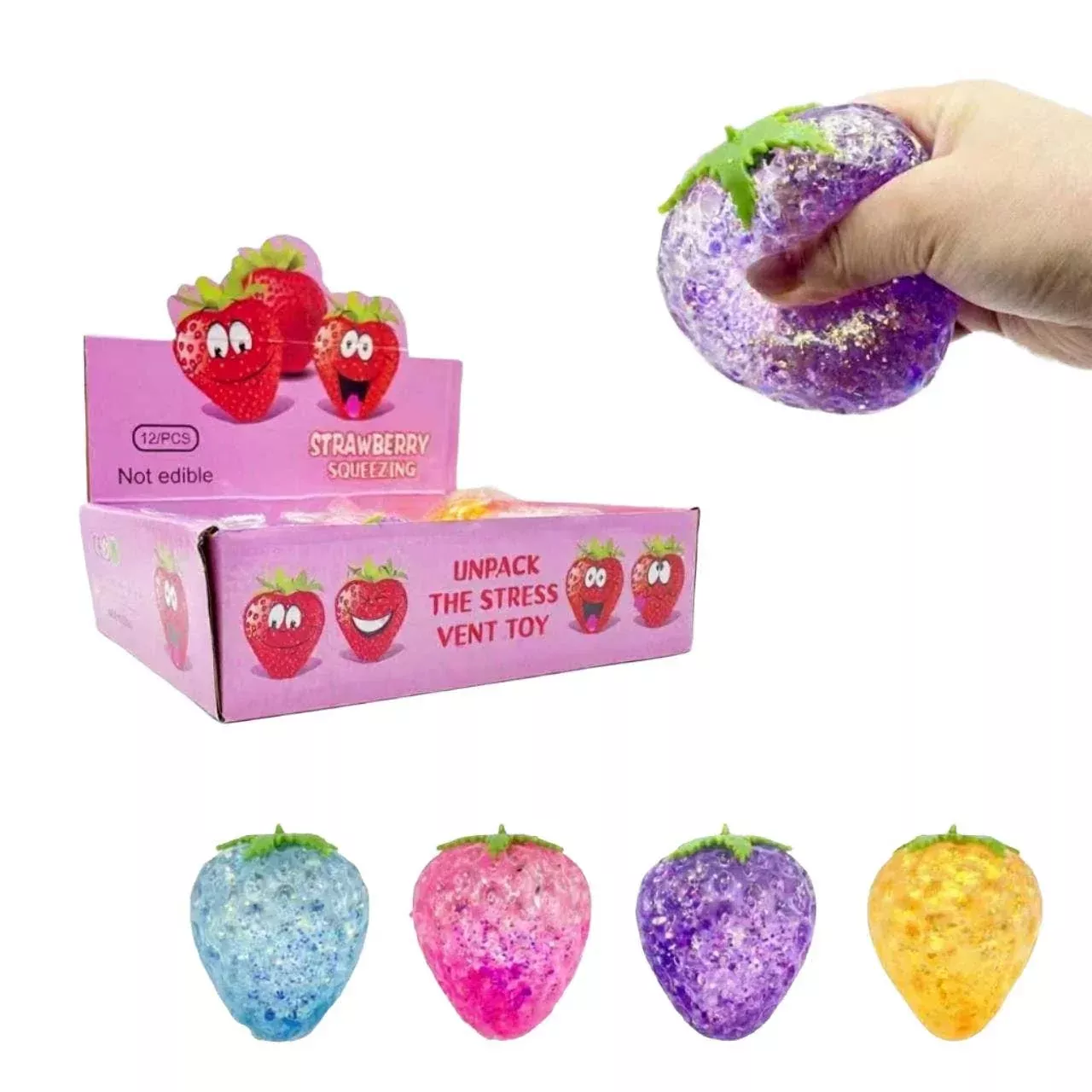 Dough Doughs Sugar Squish Strawberry