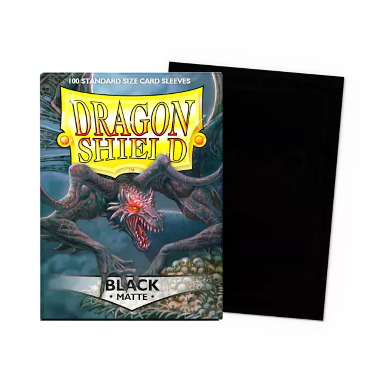 Dragon Shields Matte Black Standard Size 100ct