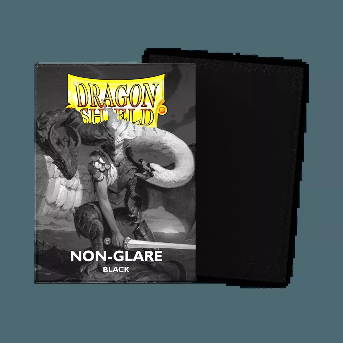 Dragon Shields Non-Glare Black Standard Size 100ct