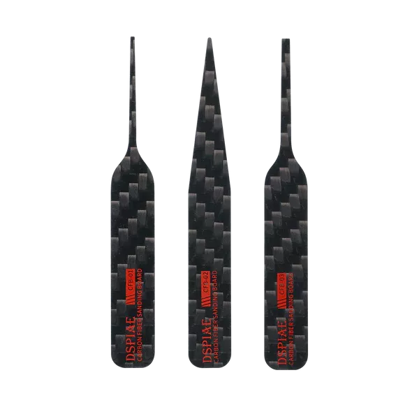 DSPIAE CFB-S01 Irregular Carbon Fiber Sanding Stick Set of 3