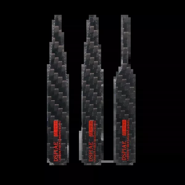 DSPIAE CFB-S02 Irregular Carbon Fiber Sanding Stick Set of 3