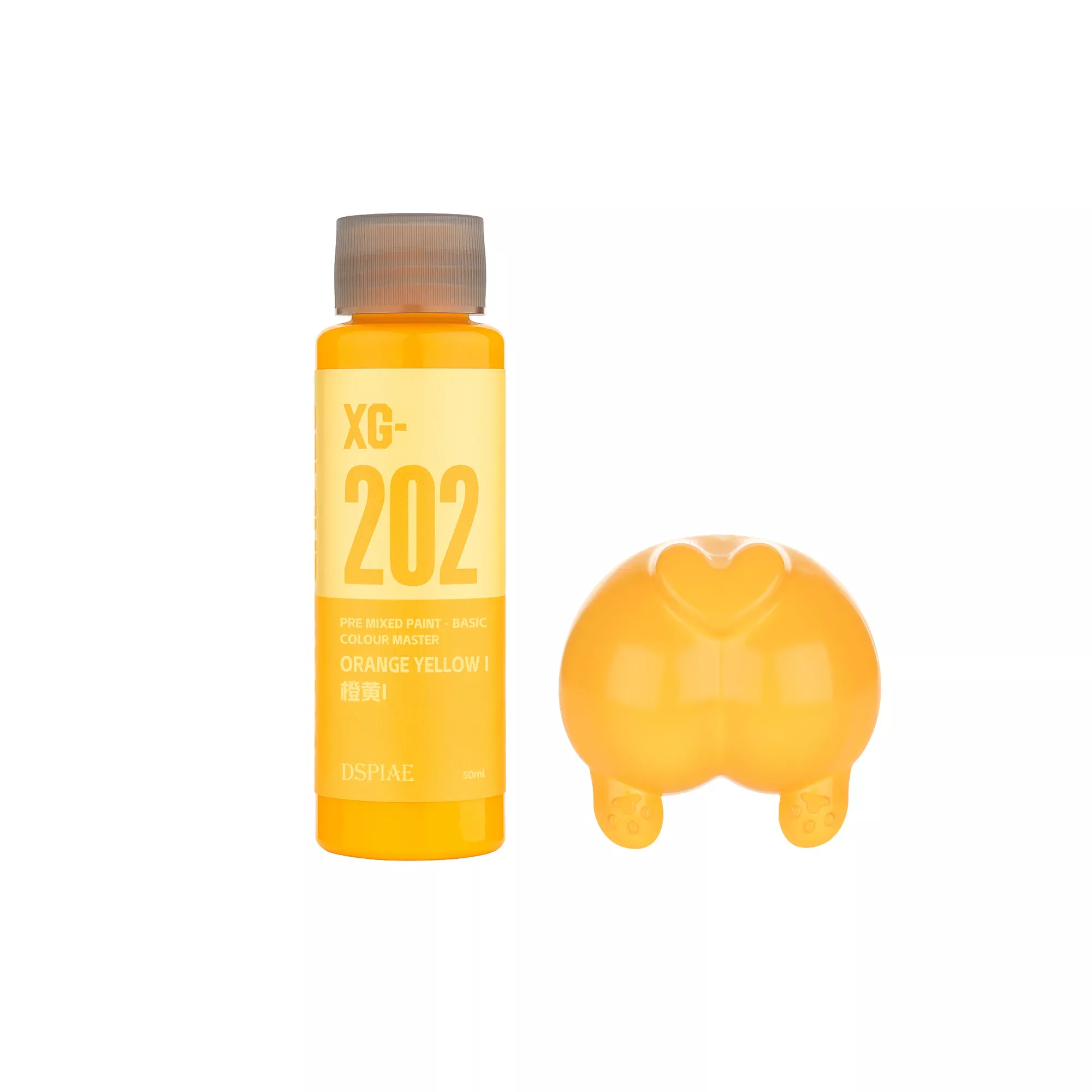 DSPIAE XG-202 Orange Yellow I Pre-Mixed Paint 50ML