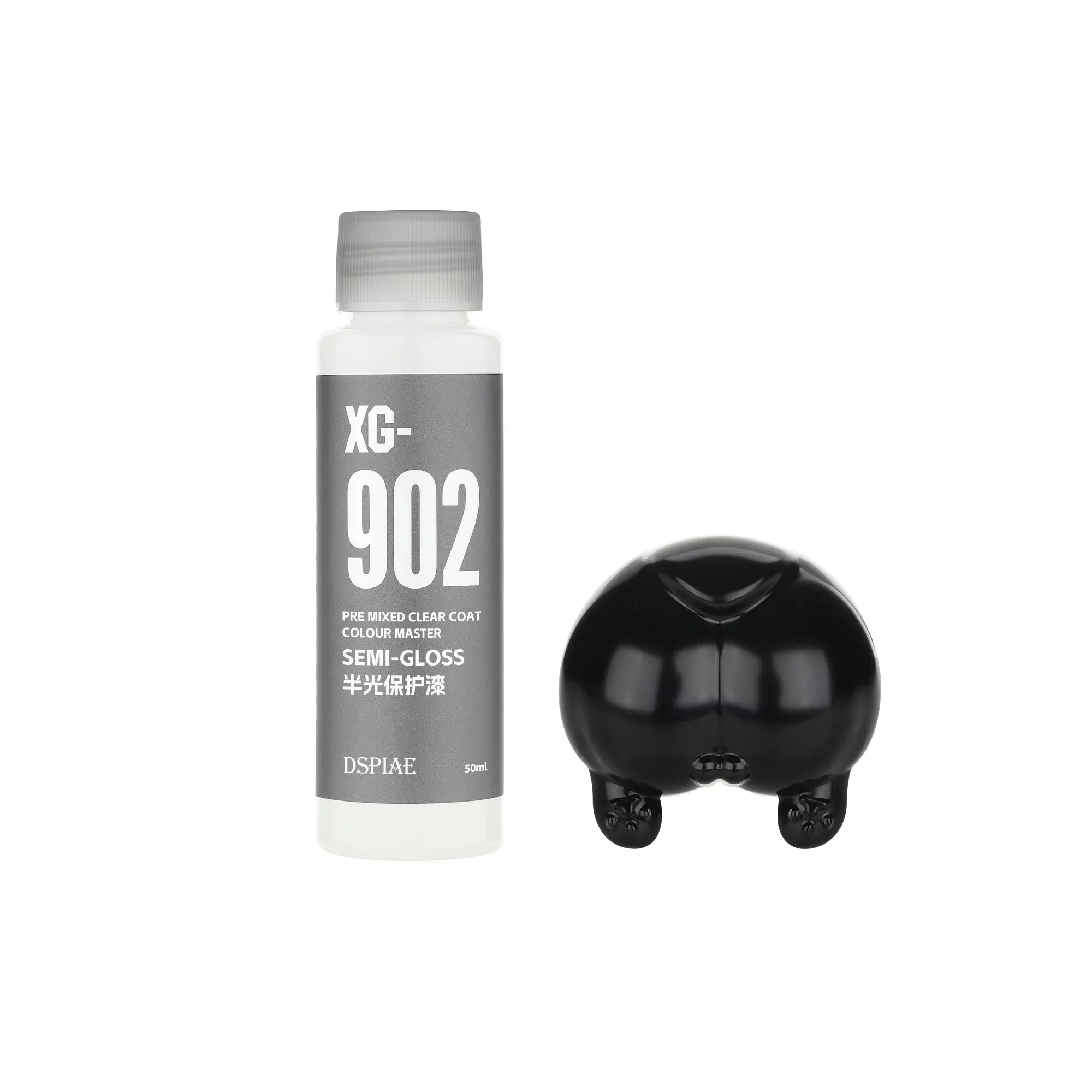 DSPIAE XG-902 Semi-Gloss Clear Coat Pre-Mixed Paint 50ML