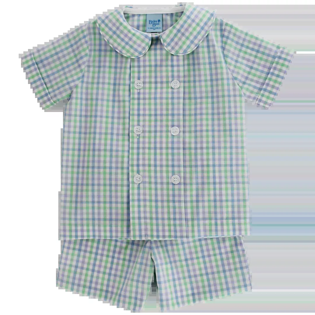 Essex Plaid - Dressy Short Set