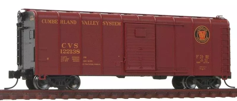 Fox Valley Models 90337 CUMBERLAND VALLEY SYSTEM M-53 Wagontop Boxcar TRAINMAN #122138 N Scale Used Excellent