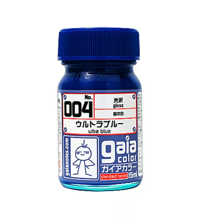 Gaianotes Gaia 004 Gloss Ultra Blue 15ML Paint Bottle