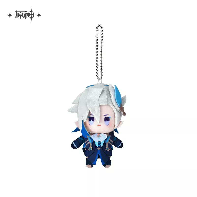 Genshin Impact Finger Puppet Plush Keychain - Neuvillette