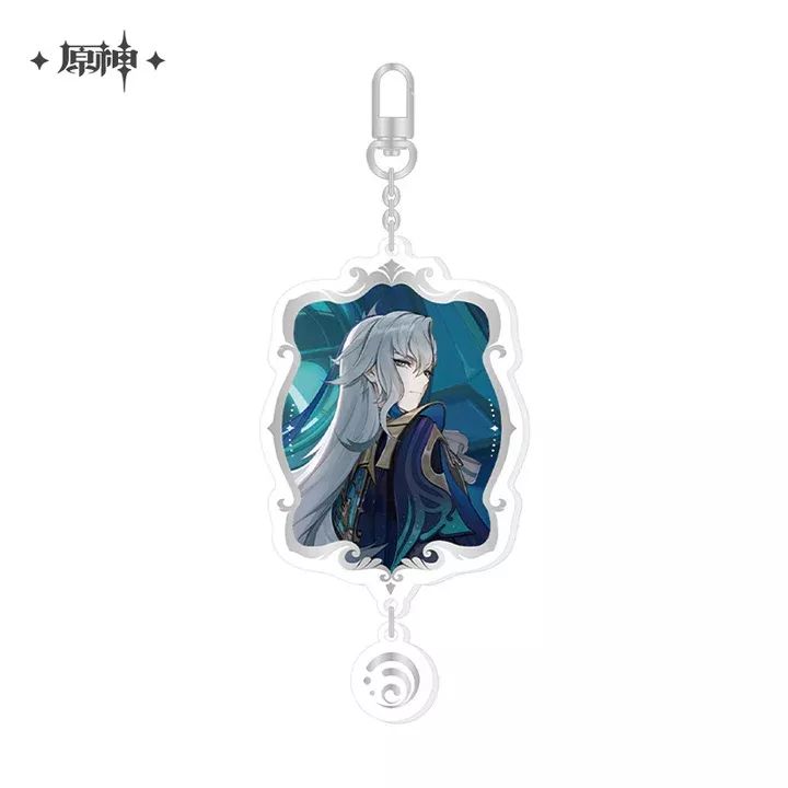 Genshin Impact Themed Series Acrylic Keychain - Neuvillette