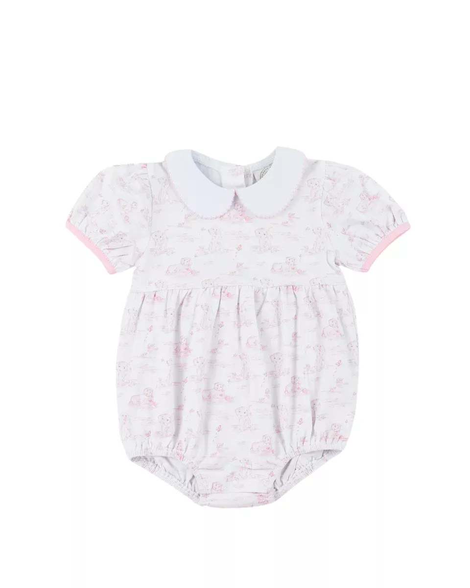 Girls Snips & Snails Pink Collins Classic Bubble