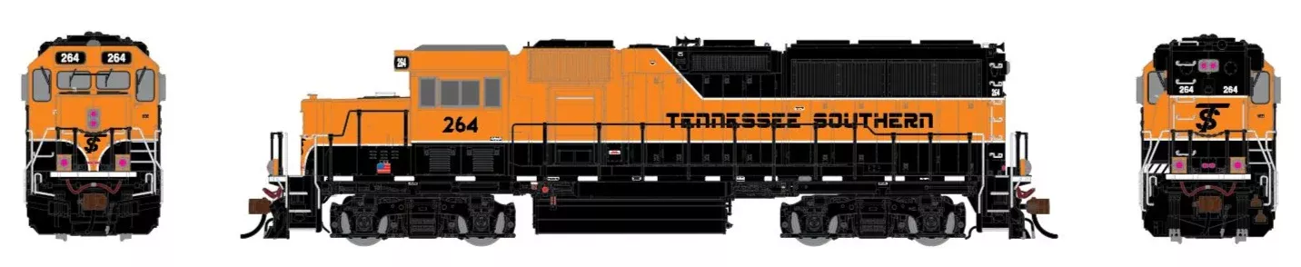 HomeShops HFL-010-001 BL20C-ECO Locomotive TS Tennessee Southern #264 SOUND & DCC HO Scale