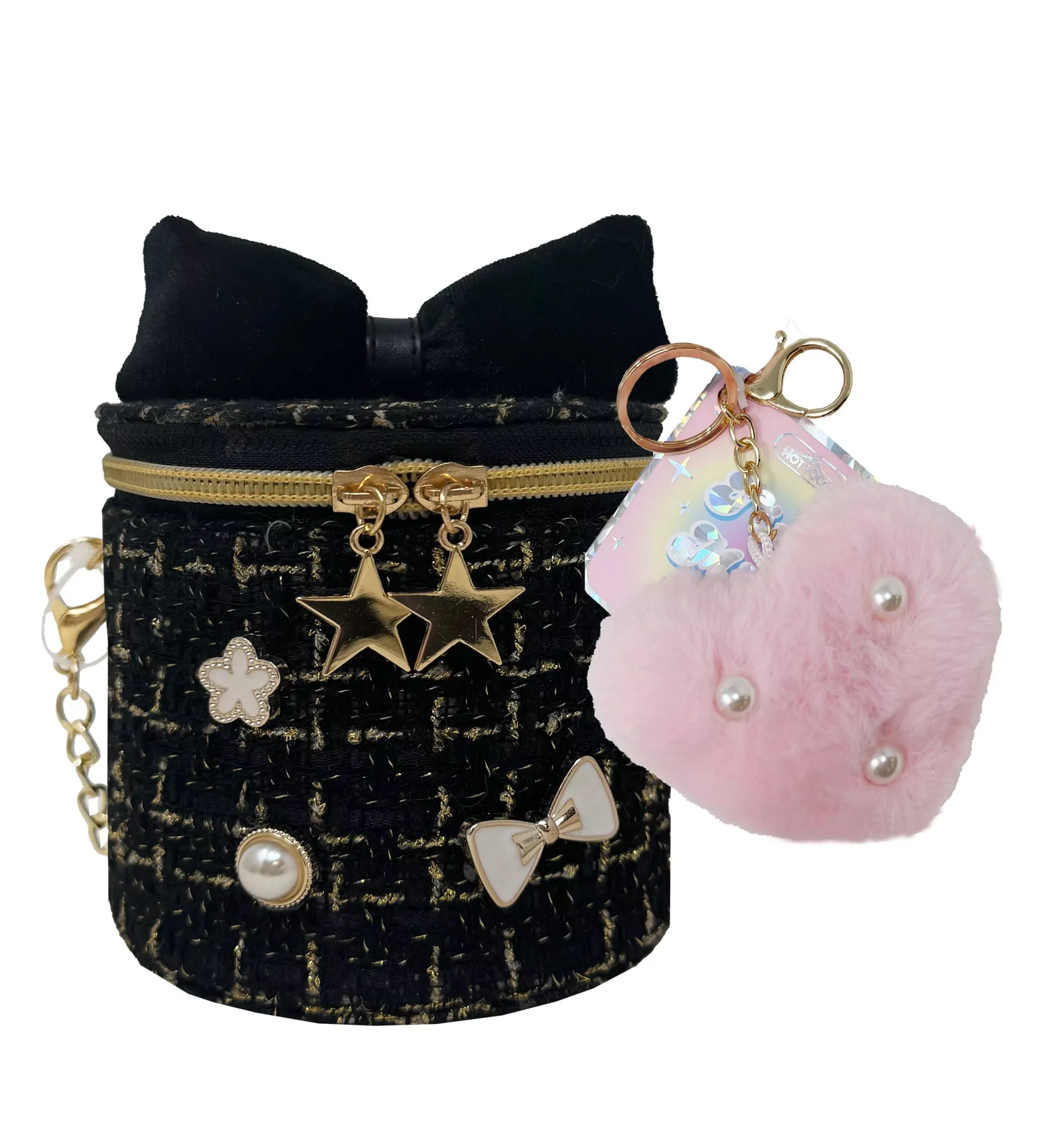 Hot Focus Tiny Mini Fashion Bag with Keychain - Good Day