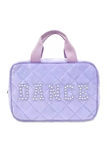 IScream Quilted Patched Dance Purple Bag