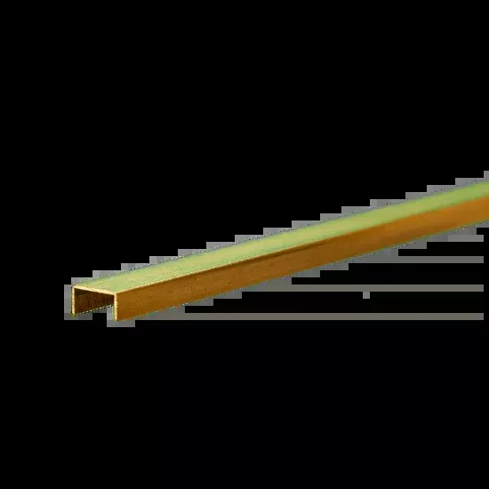 K & S Precision Metals #9885 - 1/8"(3.18m) Brass Channel