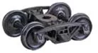 Kadee 580 HO Bettendorf AAR Self-Centering HGC Leaf-Spring Caboose Trucks Code 110 33" Smooth-Back RP-25 Wheels 1 Pair