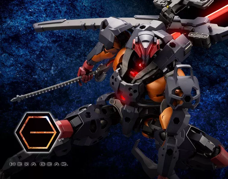 Kotobukiya - Hexa Gear - V-Thor and Pawn X1 Set (Night Stalkers Version)