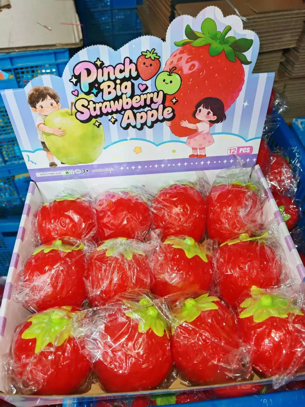Large Doughy Strawberry Squishy
