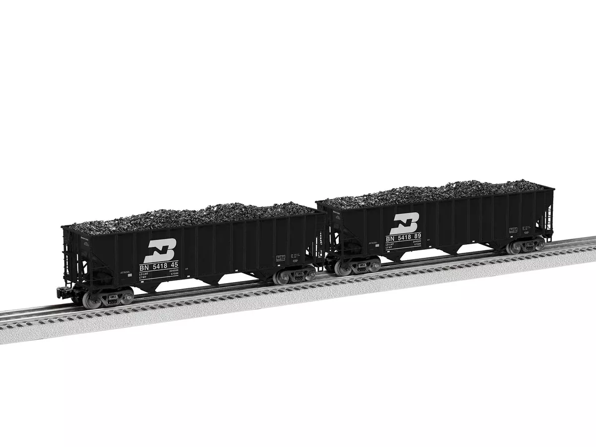 Lionel 2326078 Burlington Northern BN 100 ton Hopper 2 pack O SCALE NEW