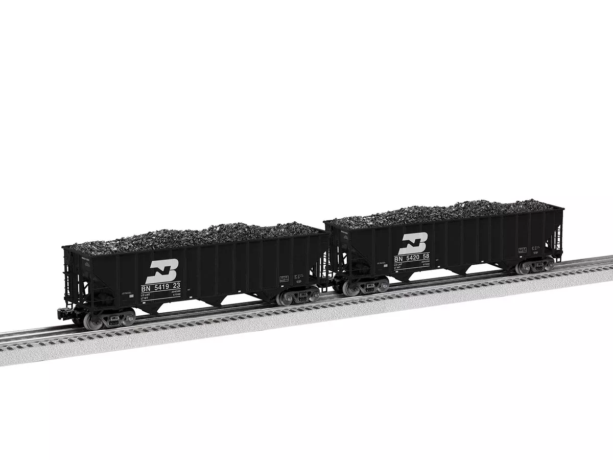 Lionel 2326079 Burlington Northern BN 100 ton Hopper 2 pack O SCALE NEW