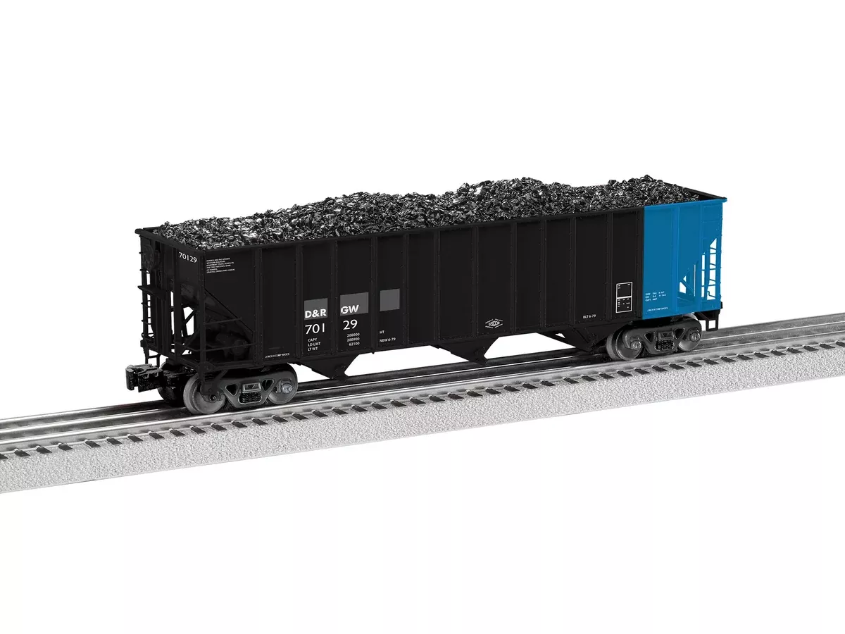 Lionel 2326099 Denver & Rio Grande DRG 100T Hopper 2 packO SCALE NEW