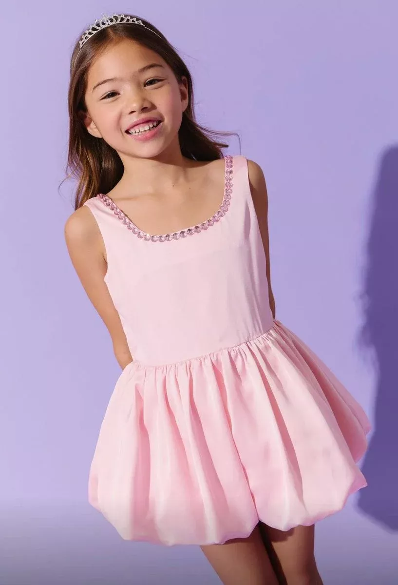 Lola and The Boys Pastel Gems Bubble Dress