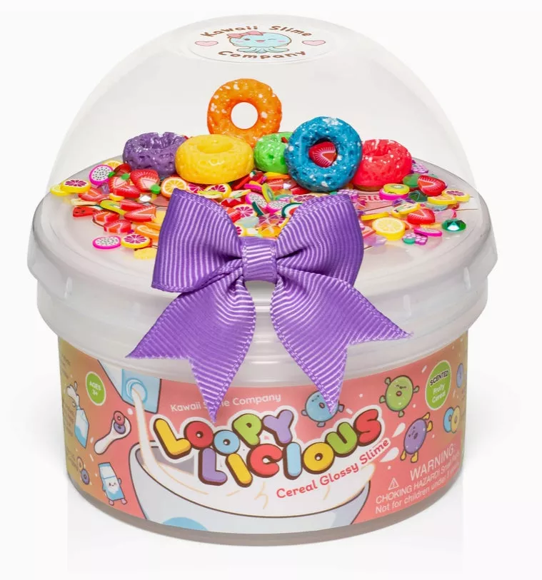 Loopylicious Cereal Glossy Slime